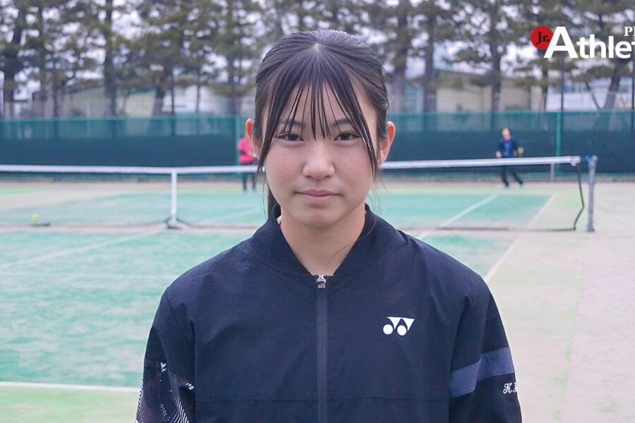 木下花穂／浜松市立高校 女子テニス部 | ジュニアアスリートプラス