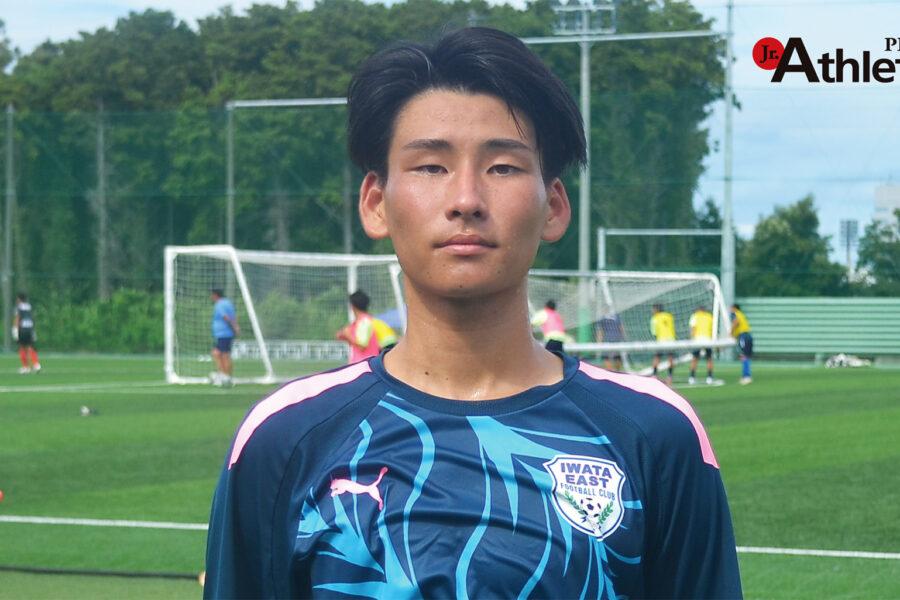 選手権での全国とプリンス昇格を勝ち取りたい。／伊藤悠陽（磐田東高校
