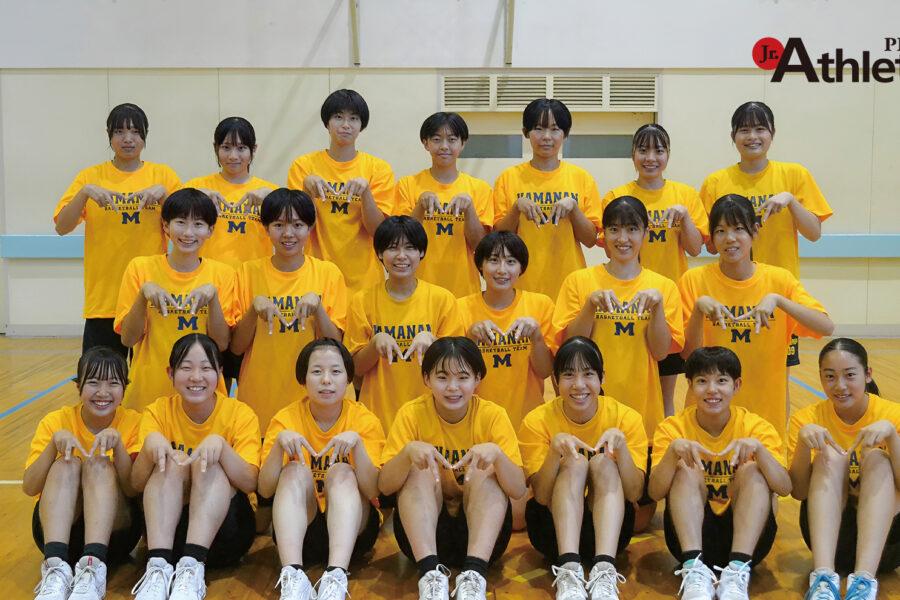 高さという武器も携え、2年ぶりのベスト4へ。／浜松南高校女子