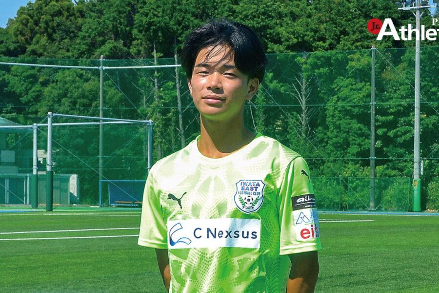 必ず優勝して全国大会に出場する。／石川柚友（磐田東高校サッカー部